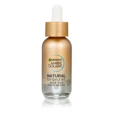Garnier Ambre Solaire Natural Bronzer Samoopalovací kapky na obličej 30 ml